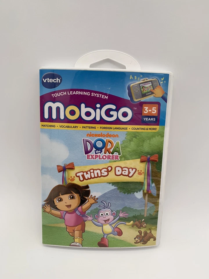 Vtech Mobigo Cartridge Dora The Explorer Mickey Mouse Toy Story 3 The Penguins - Image 3 of 4