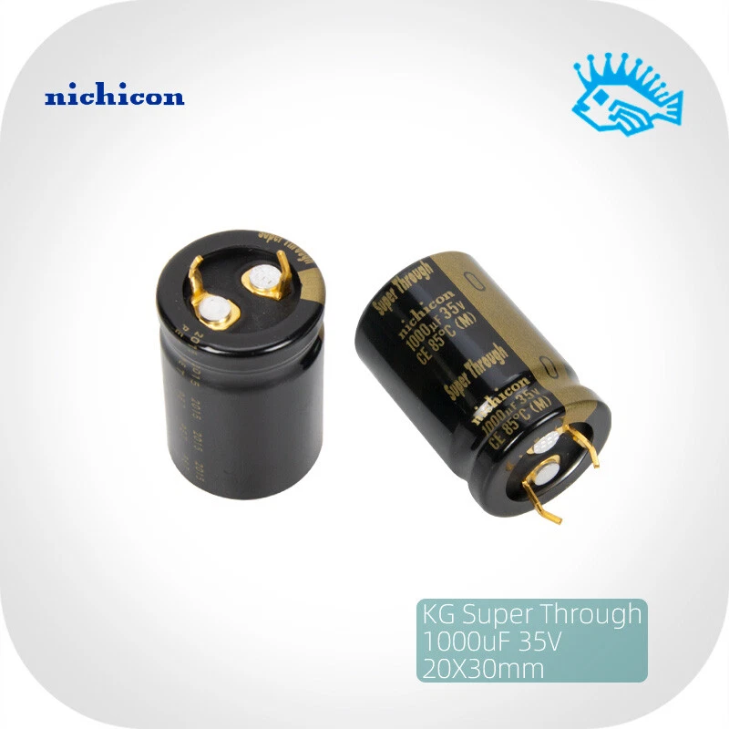 Nichicon Elko UKL1HR15MDD 0,15uF 50V 6,3x11mm RM2,5 1,6mA [4 Pcs