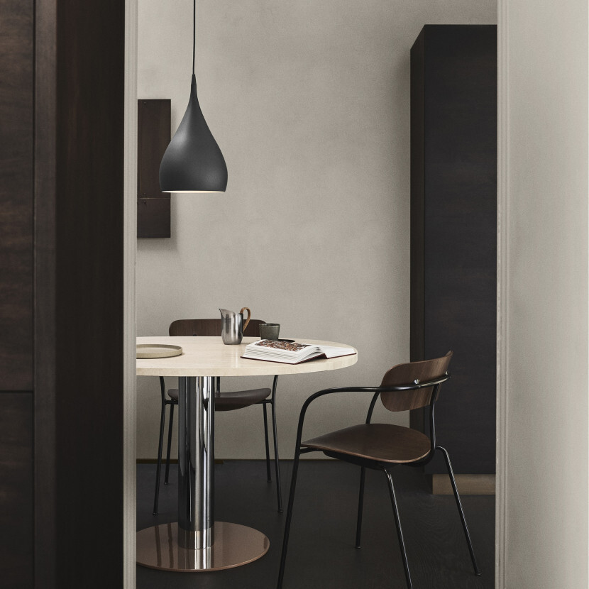 Colgante de luz giratoria BH1 de Benjamin Hubert PVP £300 - negro