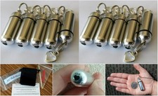 ENGRAVED Family Set of TEN Open Heart CREMATION URN NECKLACE w/Velvet Pouches