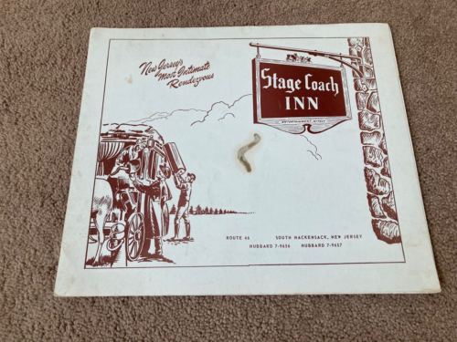 Stage Coach Inn Souvenir Photo - 1954 (South Hackensack, New Jersey) - Afbeelding 1 van 2