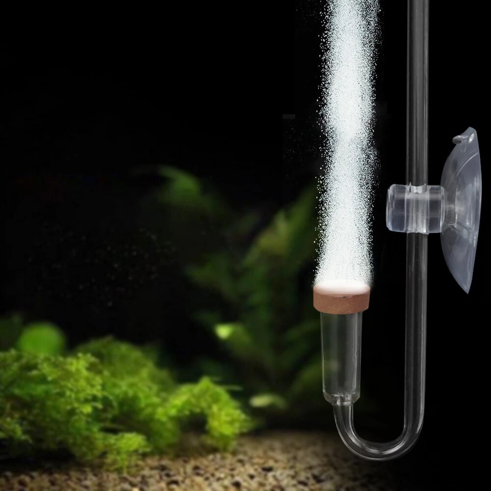 Acrylic Transparent CO2 Diffuser Atomizer Bubble Counter For Aquarium Plants Gsa