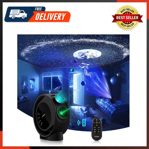 Star Projector HD Image Large Projection Area LED Lights for Bedroom Infrared
