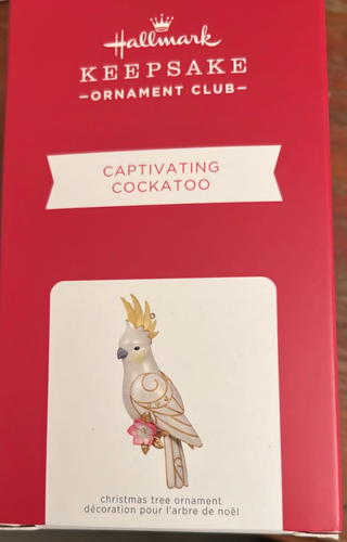 Hallmark Captivating Cockatoo Club Christmas Ornament New With Box - Bild 3 von 3