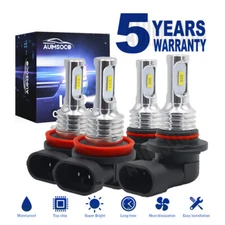 For Ford Escape Sport Utility 2013-2019 LED Headlight Bulbs Kit 9005+H11 Hi-Low