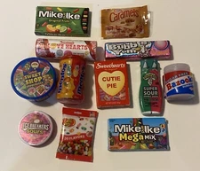 DD Mini Brands Mixed Series Candy Lot Mentos Icebreakers Rare Sours Bazooka