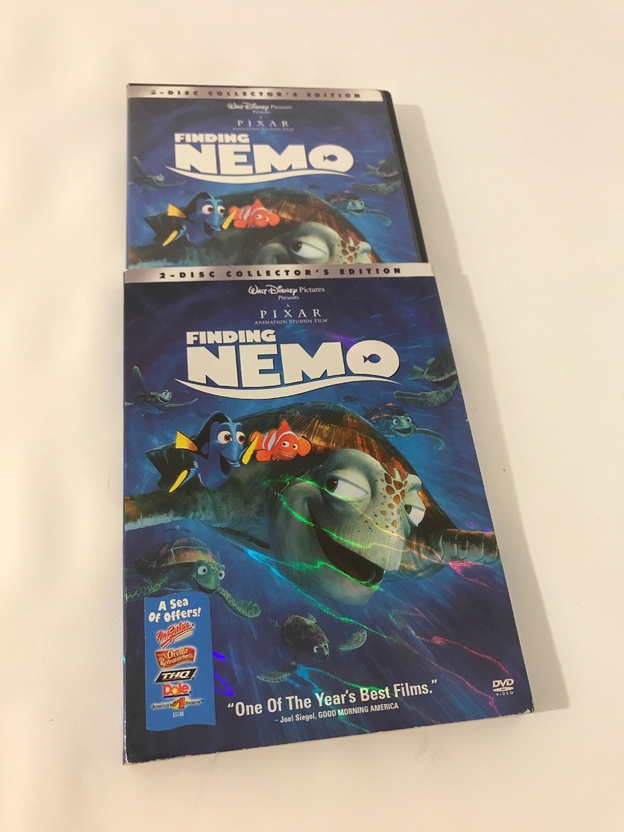 Finding Nemo DVD (2-Disc Set) comes with Slipcover 786936215595| eBay