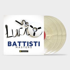 LUCIO BATTISTI - MASTERS - 3LP VINILE CLEAR MIX WHITE NUOVO SIGILLATO