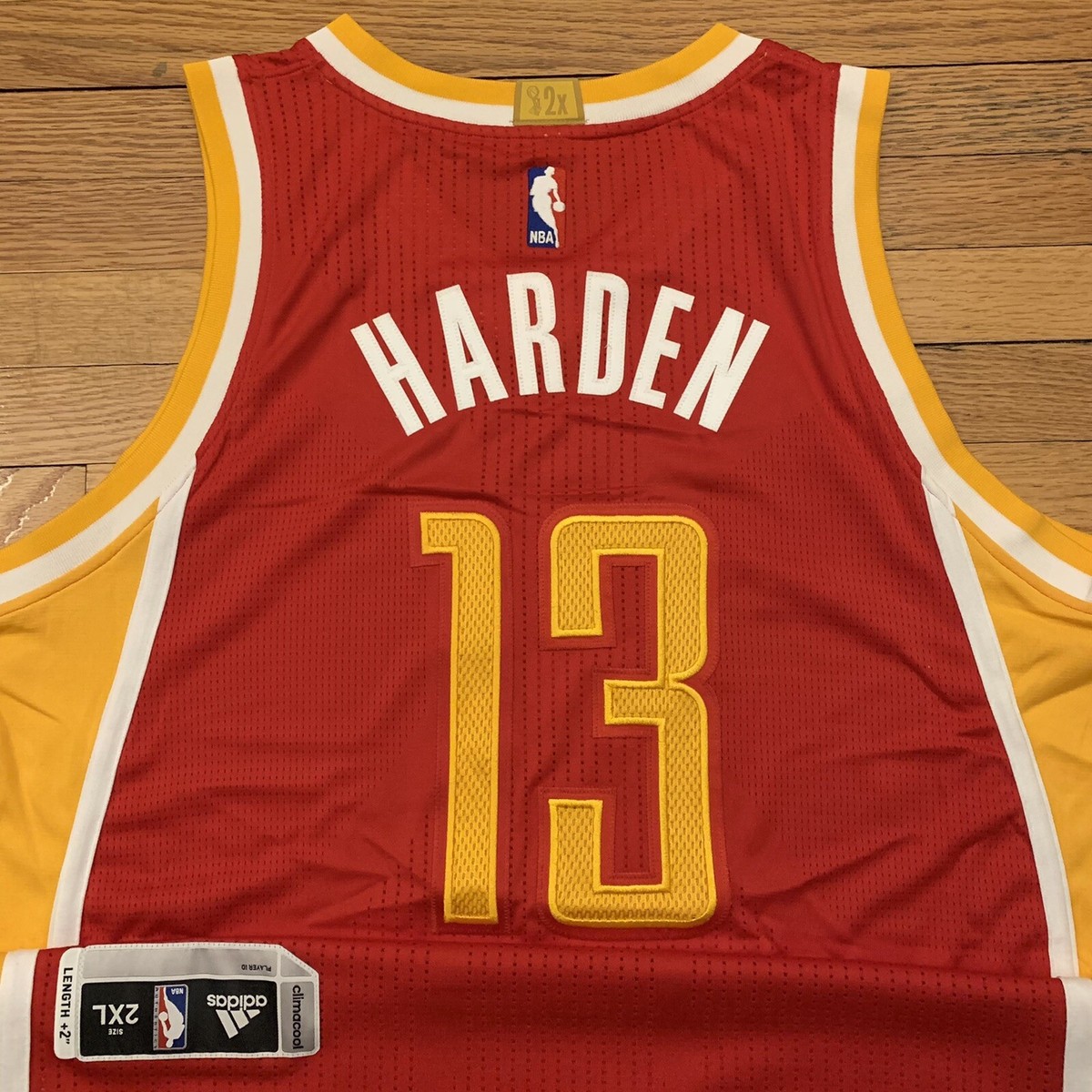 Adidas NBA James Harden Houston Rockets R30 Pro Cut Team Issue