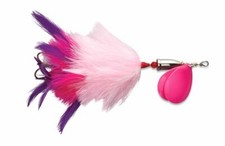 Blue Fox Vibrax Super Bou Tandem Blades - Pink Purple - 10" 3 oz Musky