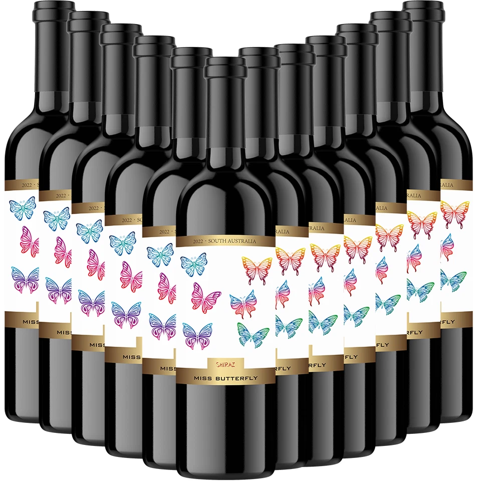 12 Bottle - Mixed Shiraz 750ml Red Wine South Australia Vineyards - image 3 of 4