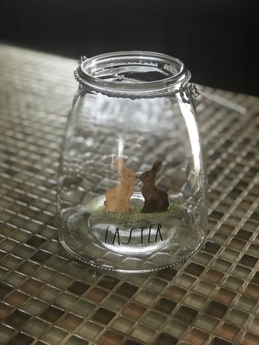 Rae Dunn Glass Canister Jar - Picture 2 of 7