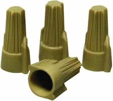 Ideal 30-341 Twister 341P Wire Connector, Tan (Pack of 100)