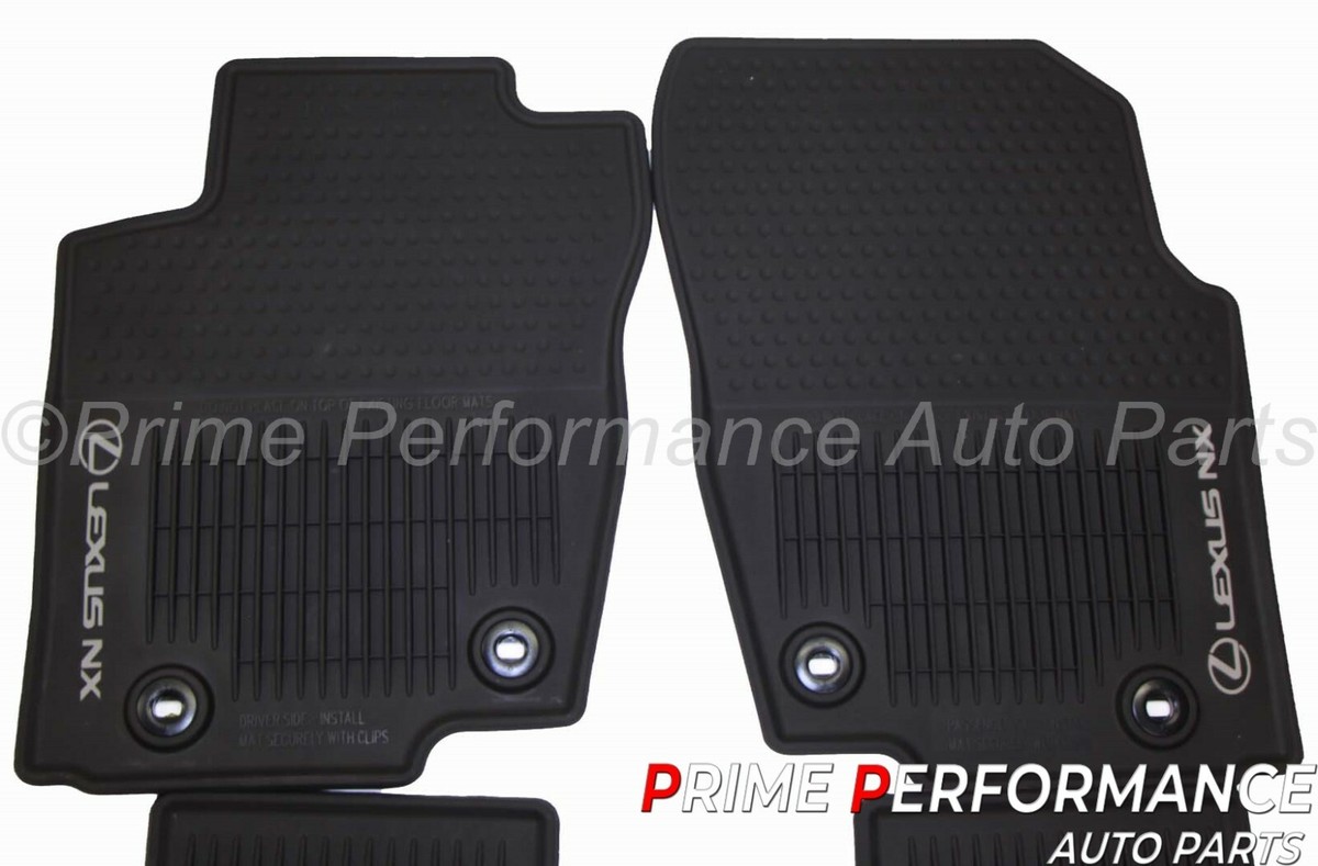 Lexus NX200T NX300 NX300H 2015-2021 Genuine Black All Weather