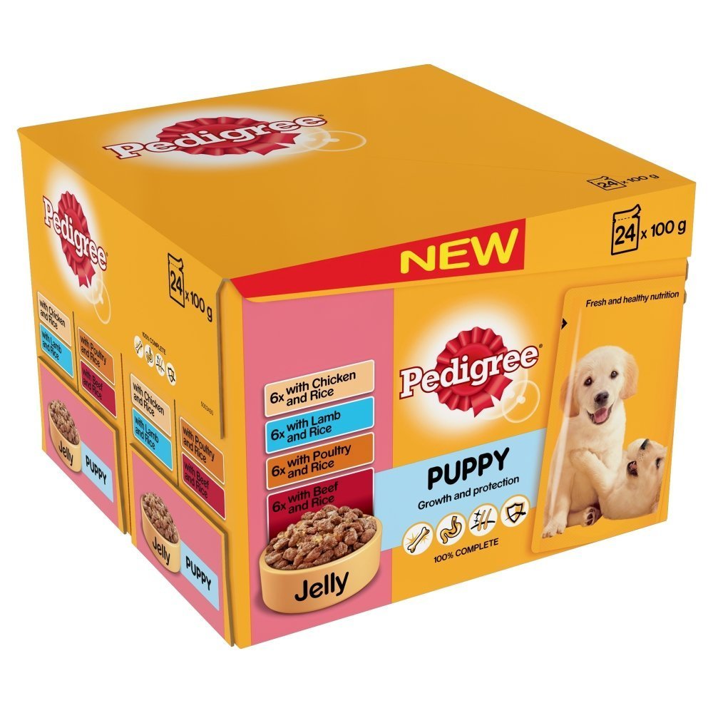 pedigree puppy jelly