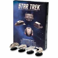 Shuttlecraft Set 2 Model Die Cast Ship (Eaglemoss Star Trek) STDC705