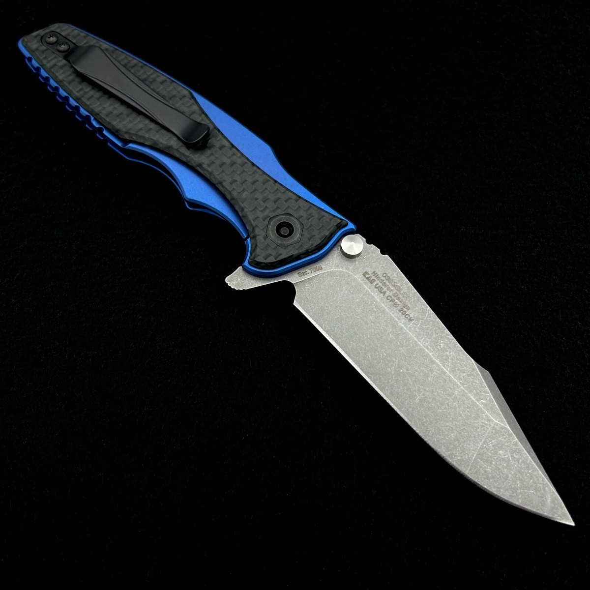 Zero Tolerance 0393 Rick Hinderer Knife Plain Edge ZT0393GLCF 3.25