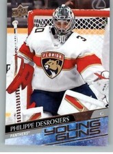 2020-21 Upper Deck #465 Philippe Desrosiers Young Guns RC (ref 133452)