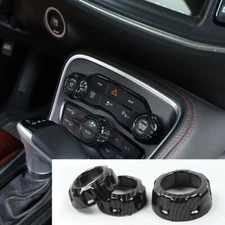 Air Conditioning Switch Panel Trim Cover Accessories for Dodge Challenger 2015+