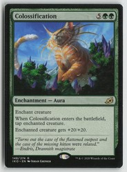 Colossification 148 Rare Ikoria: Lair of Behemoths Magic: The Gathering