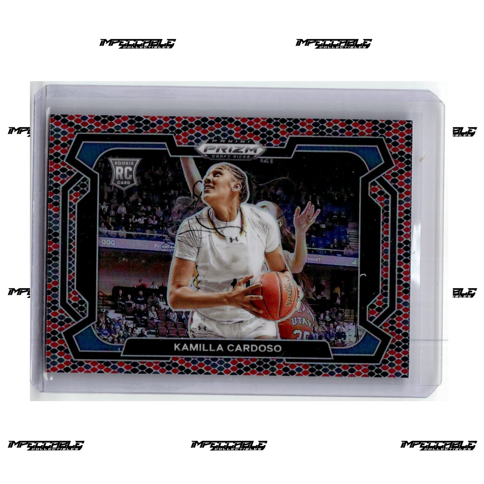 2024 Panini Prizm Draft Snakeskin #59 Kamilla Cardoso Rookie Variation CASE HIT