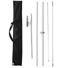 Feather Flag Pole Kit for Swooper Flag 8FT, Swooper Flag Pole Kit with Ground...