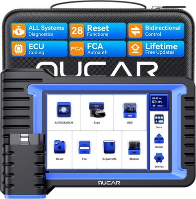 MUCAR VO7 Bluetooth OBD2 Scanner Bi-directional Scan Tool Full System Diagnostic