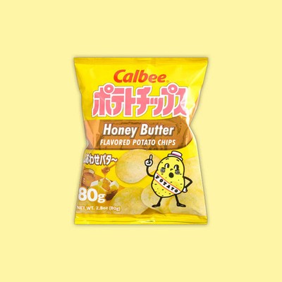 Calbee Honey Butter Potato Chips 80g (Japan) Exotic Snacks