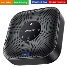 Conference Speakerphone M0 Plus, 4 AI Mics 360 Voice Pickup, Noise Reduction...
