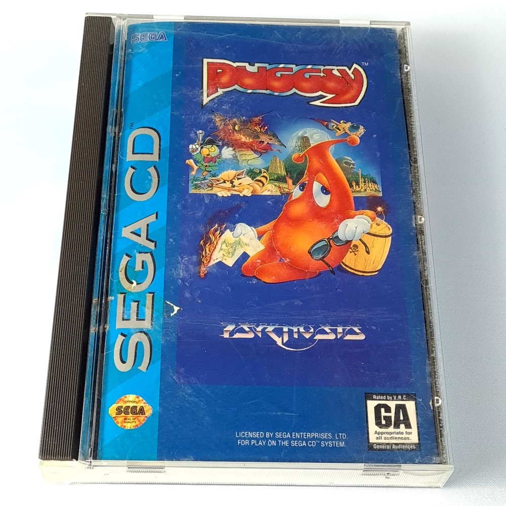 Puggsy + Reg. Card MegaCD USA  (Megadrive SEGA CD) Genesis Psygnosis Platform 19