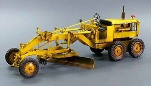 Niveleuse Caterpillar Miniature - Les Routiers/Les Rouliers - Métal - Occasion D'origine