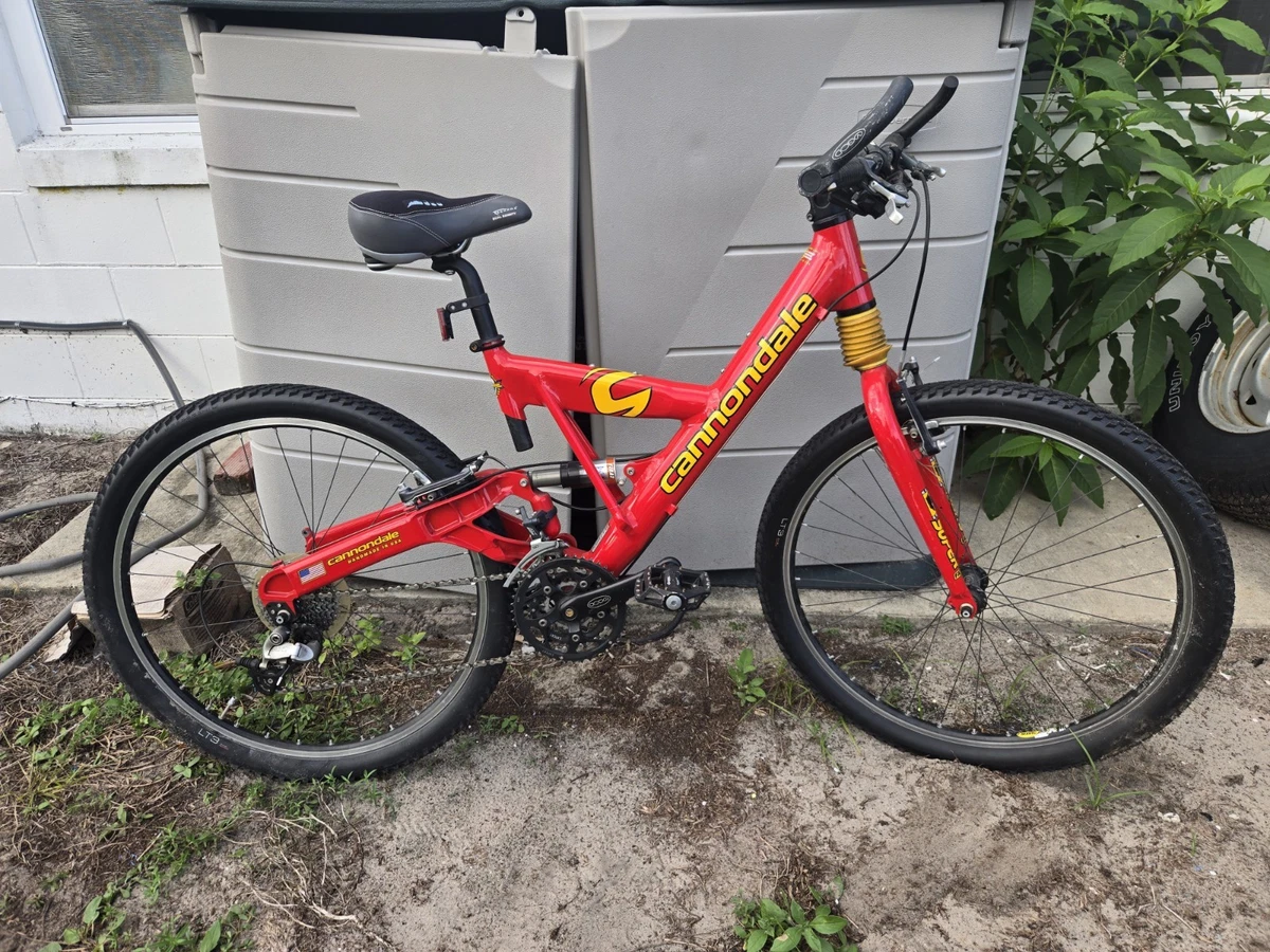 Cannondale Mountain Bike Red Bikes for sale | eBay