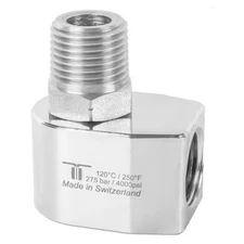 Mosmatic 43.453 Rotary Union, Nptf X Nptm, Wde Swivel