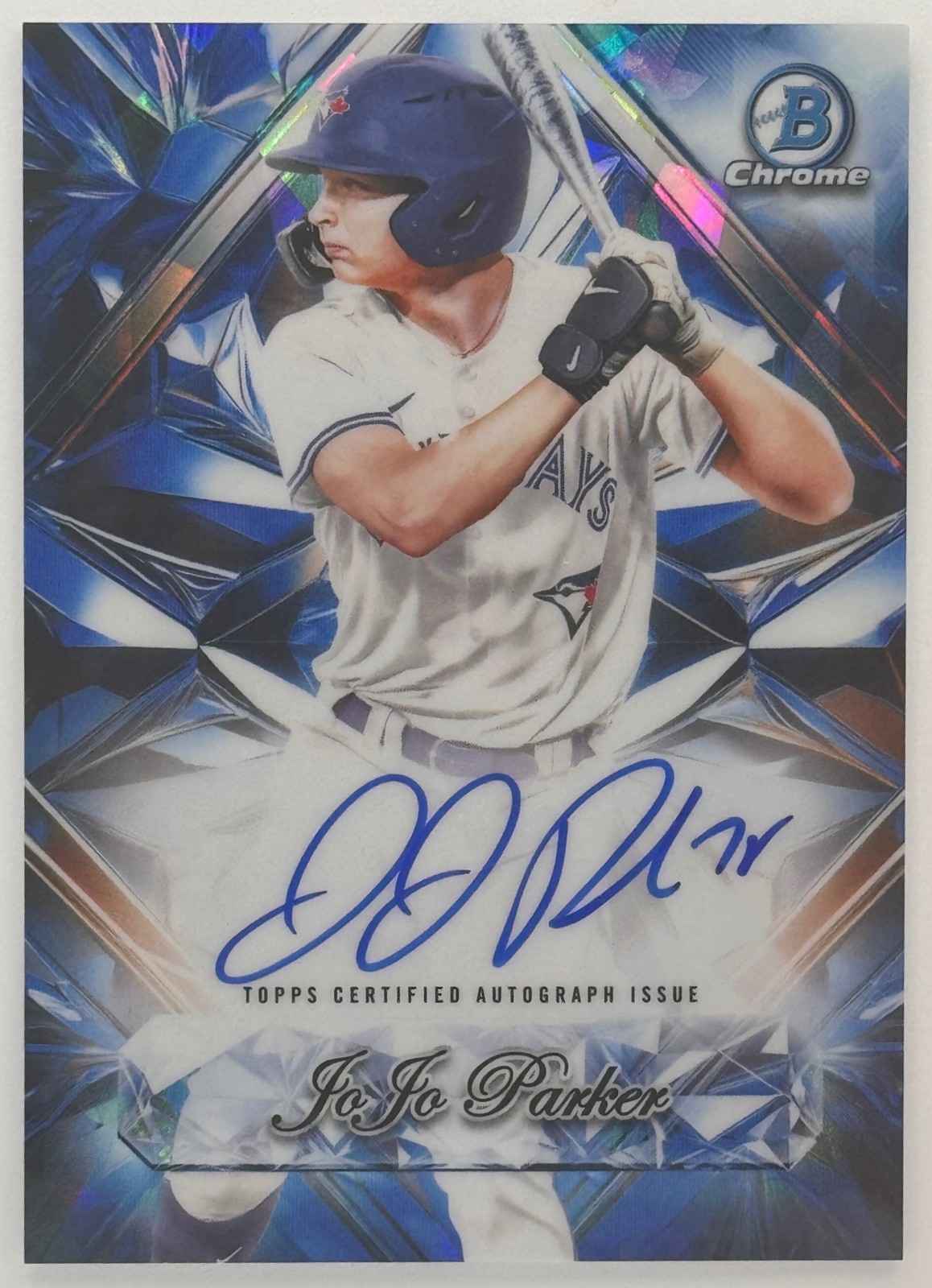 2025 Bowman Draft Sapphire JoJo Parker Selections Auto #SSA-JP Toronto Blue Jays