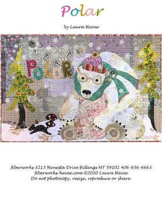 Polar.....The Bear Collage Pattern by Laura Heine