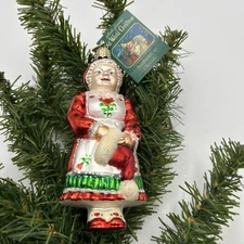 Old World Christmas Ornament Mrs Santa Claus NWT