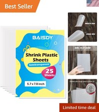 High-Quality 25Pcs Heat Shrink Paper Set - Perfect for Adult DIY Jewelry Making