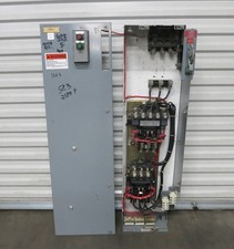 Allen Bradley 2100 Size 3 2 Speed Reversing Starter 100A Fusible 52" MCC Bucket