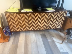 Herringbone Credenza From Vietnam