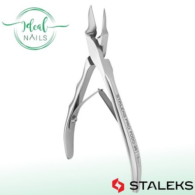 Nagelzange für eingewachsene Nägel STALEKS PODO NP-30-18, Edelstahl, Klinge 18mm