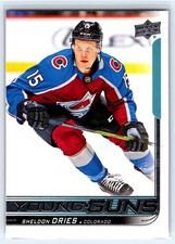 2018-19 Upper Deck Series 1 Young Guns Sheldon Dries YG RC Card# 240