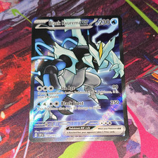 218 191 pokemon card Schwarzes Kyurem Ex Full Art 218/191 DE When Pokemon Black Kyurem ex 2024 Scarlet