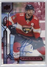 2021-22 Upper Deck Premier Auto Jonathan Huberdeau #4 Auto 0f5t