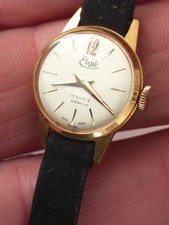 TB MONTRE  DE POIGNET FEMME MOUVEMENT MECANIQUE  ELGE SUISSE 1960