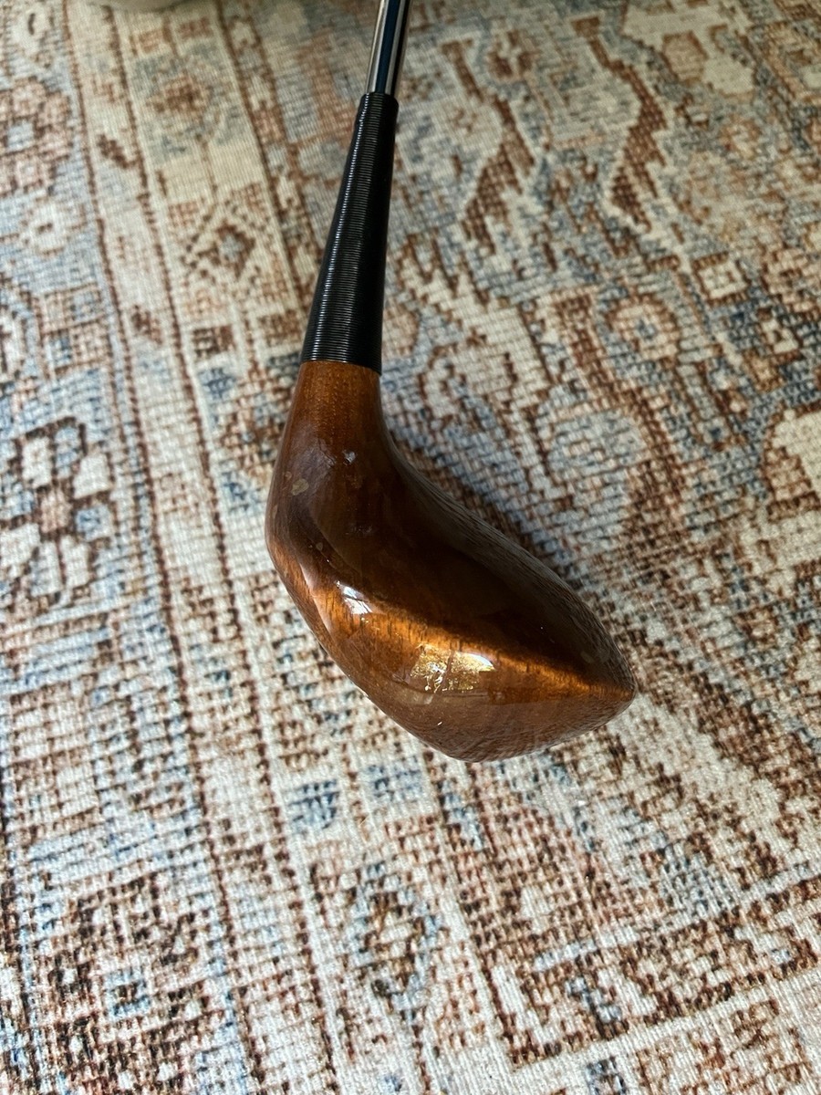 RARE* Wood Bros Texas Golf Co Persimmon Driver - DG S300 Stiff