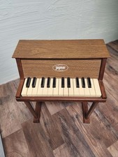 VINTAGE JAYMAR 25 KEYS CHILD'S UPRIGHT WOODEN PIANO MADE IN USA all key working