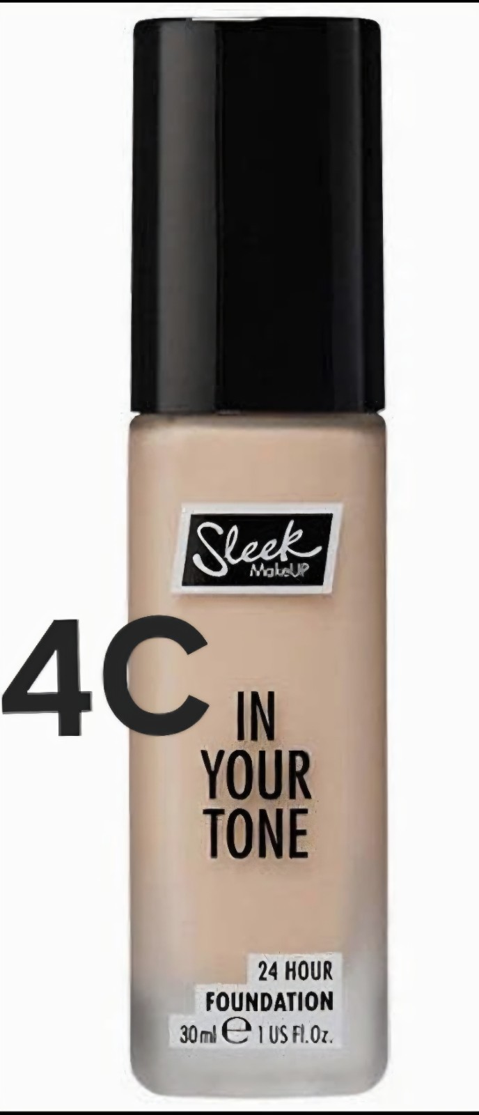 Sleek Make Up In Your Tone 24H Foundation 4C I M Vegan New