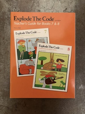 Explode The Code Teacher s Guide For Books 7 & 8