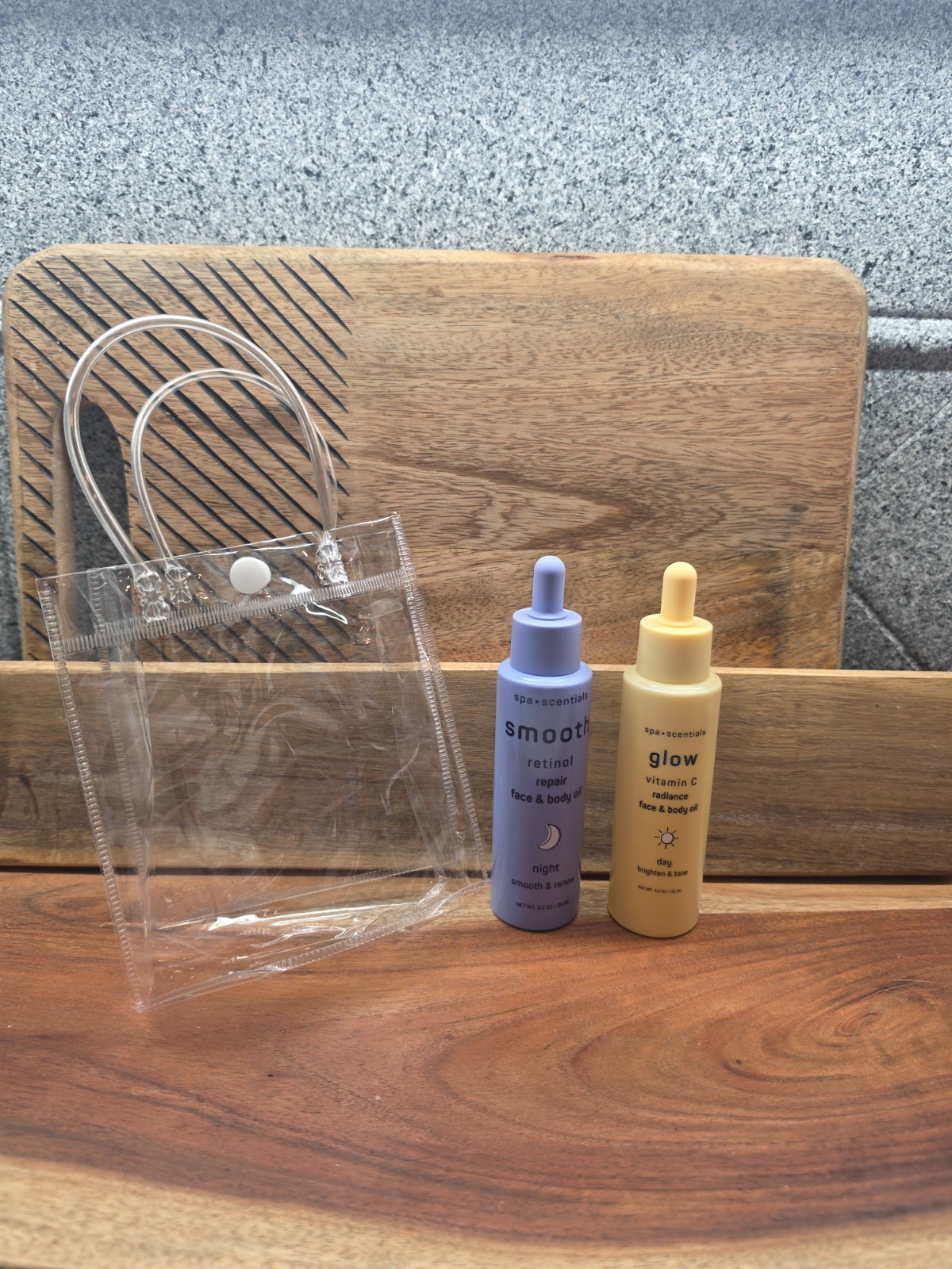 Face and body oil set
