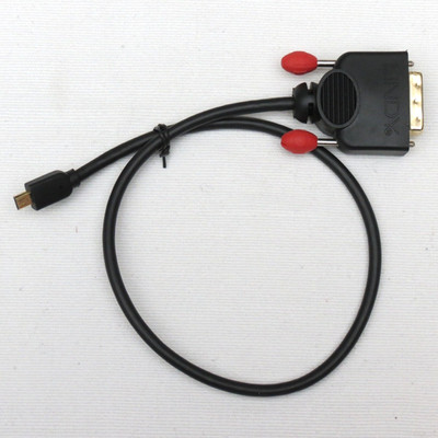 Lindy Micro HDMI auf DVI-D Single Link 18+1 Kabel 0,5m gebraucht